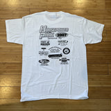 2007 Horsepower at the Park 10th Annual Car Show Tee - White (#2)