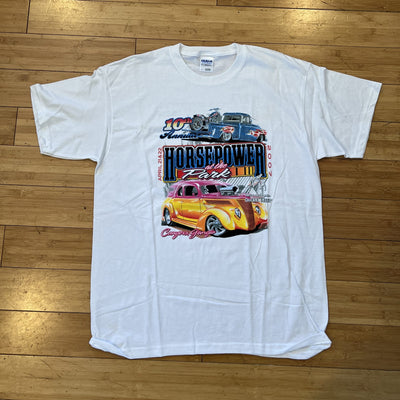 2007 Horsepower at the Park 10th Annual Car Show Tee - White (#2)