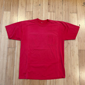 Vintage Minix & Son Tire Service Pocket Tee - Red