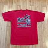Vintage Minix & Son Tire Service Pocket Tee - Red
