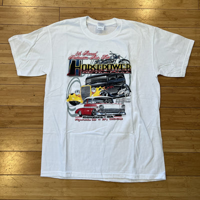 2005 Horsepower at the Park Car Show Tee - White (#3)