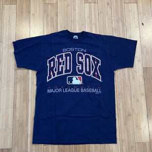 Vintage 1995 Boston Red Sox Russell Athletic Tee - Navy