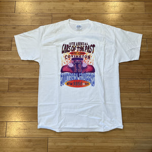 2004 Southern Cruisers Cars of the Past Covington Car Show Tee - White